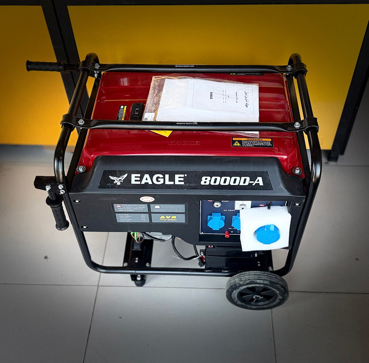 موتور برق ایگل ۶ کیلووات مدل EG8000D-A